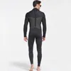 Traje de neopreno SBART de 5mm para hombre, negro y gris, para buceo, surf, traje completo, traje de neopreno, traje húmedo Men255W