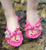 Hot sale-2020 European and American rivet flip-flops to drag cool slippers summer female jelly shoes
