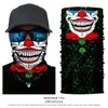 3D Seamless Magic Headband Joker Skull Skeleton Bandana Army Tube Neck Warmer Face Mask Scarf Cykel Sport Head Scarf Headwear C19011001