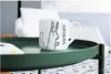 Vit keramisk vatten tumblers dold världsgård djur kaffekoppar handgjorda rånar med handtag högkvalitativ och iexpensiv originalitet 8mla1