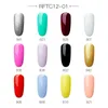 Kits de arte unhas Conjunto de polimento em gel 12pcs/conjunto Rainbow Shiny Manicure Glitter Glitter Acrlis