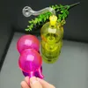 Tuyaux de fumée Hookah Bong Glass Rig Oil Water Bongs Gourde colorée tuyau d'eau en verre filtré silencieux