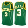 WEISS 23 LeBron 13 James NCAA Harden Basketballtrikot Arizona University State Bethel Irish High School Trikots Herren