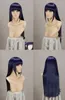 HOT !!!! Narutos Shippuden Hinata Hyuga Blue&Black Mixed Cosplay Wig