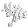 Bröllopsbrev Mrs Wood Letters Wedding Top Table Gift Decor Wedding Decorations Po Booth Props3043204