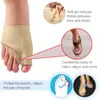 Soft Bunion Protector Toe Straightener Tratamento de Pé Silicone dedos do Silicone Corretor do Separador Thumb Os pés Ajustador de cuidados HALLUX VALGUS Navio grátis