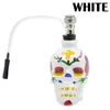 Sharpstone Colorful Skull Pipes disegno vetro narghilè vetro acqua bong per erbe secche Tubi di tabacco somking 7 colori