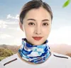 Ice Silk Face Mask Camouflage Magic Scarves Outdoor Mouth Neck Protect Cover Summer Quick Dry Protect Neck Face Masks UV Protection Headwear