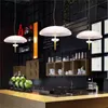 Restaurant moderne LED suspensions bar verre parapluie éclairage nordique salon décoration suspension lampe couloir lumières