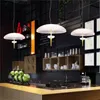 Ristorante moderno Lampade a sospensione a LED bar illuminazione ombrellone in vetro Nordic soggiorno decorazione lampada a sospensione luci del corridoio