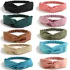 10 förpackningar Boho pannband för kvinnor vintage blommigt tryck headwrap hårband sport elastisk huvud wrap ed söta hår tillbehör7387399