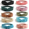 10 paket Boho pannband för kvinnor vintage blommigt tryck headwrap hårband sport elastisk huvud wrap ed söta hår tillbehör5035636