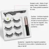 Sälj magnetiska ögonfransar med eyeliner 5 Magnet False Eyelash Pickezer Set Waterproof Long Lasting Eyelash Extension8818349