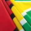 Bandeira de Guyana 3x5ft alta qualidade 100D Polyester suspensão vôo Qualquer Estilo 90x150cm Nacionalidade País Bandeira da bandeira Drop Shipping