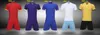 personalisierte leere Fußball-Trikot-Sets, individuelle Team-Fußball-Trikots-Oberteile mit Shorts, modische Trainings-Lauf-Trikot-Sets kurz, Fußball-Uniform