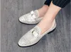 Preto Spikes 2020 novíssimo homens preguiçosos Luxo Sapatos Denim e Metal Sequins de Alta Qualidade Casual Shoes Big Size 38-46