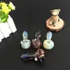 Wiele styl mini szklane rury specjalnie zaprojektowane Bong kolorowe rury do palenia mody rury wodnej mieszane kolory