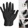 Glove 100 pièces examen laboratoire résistant à l'huile lavage gants en Nitrile tatouage travail sécurité polyvalent Latex ménage jetable Mecha5184808