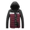 Softshell Waterdichte jas Mannen 2019 Winter Hooded Winddichte Jassen Man Winter Waterdichte Jas Mannen