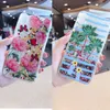 Coque de téléphone liquide TPU galvanoplastie couverture transparente pour iPhone xs max pour iPhone 6 plus couverture pour coque de téléphone portable Girly