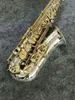 Nouveau Jupiter JAS-1100SG Saxophone Alto Eb Tune Instrument de musique en laiton corps plaqué argent nickel clé laque or livraison gratuite