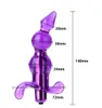 Giocattoli sessuali Mini Butt Plug Massaggio anale Plug anali Vibratore AV Piacere Masturbazione per donne e uomini