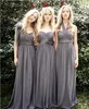 2020 Wendy Prom Dresses Linia Suknie Wieczorowe Długie Druhna Dresses Długość podłogi Junior Bridemaids Sukienki