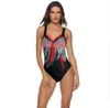 Maillots de bain femmes 2019 maillot de bain une pièce Push Up Vintage rétro maillots de bain maillot de bain pour vêtements de plage grande taille maillots de bain S2XL8373053