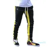 Mody męskie biegacze casual spodnie fitness mężczyźni sportswear dnie dnie chudy spodnie spodnie spodnie czarne siłownie jogger track spodnie