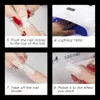 100PCS Nail Extension Tools False Nails Fake Nails Transparent Nail Form Builder Manicure Tillbehör Nail Art Supply