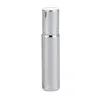 10 ml roll op glazen fles zwart goud zilver geuren etherische olie parfumflessen met metalen roller bal aanpasbaar logo EA907-5