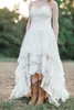 Country Western Low Low Low Dresses Lace Sweetheart Lace Up Back A-LIPE TIERDED TELED SCANED DOONDS BRIDAL PLUS SIZE263T