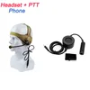 CS Tacitcal Paintball Shooting Headphone Tactical Earphone Airsoft Shooting Combat Gear Headset with PTT NO15-013B