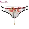 Frauen Sexy Höschen Taste Perspektive Offene Damen Sexy Unterwäsche T-Hosen G-Strings Dessous Höschen Uniform Attraction Gestickte T-Hosen