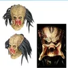 maschera costume predatore