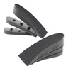 Adjustable Height Increase Insoles PU Black 3 Layer Design 5 cm Invisible Air Cushion Unisex Heel Half Insert Pads283D