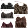 Crochet passion twist freetress passion twist Estensioni dei capelli intrecciati sintetici Bomb Ombre gray bug passion twist intrecciare i capelli marley