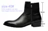 Hot botas Sale-tornozelo para homens moda autêntica calçado designer de marca botas de couro ins Martin botas sapatos elegantes zy846