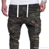 Mens Designer Jogger Högkvalitativ Hiphop Camouflage Pencil Pants Pockets Design Casual Trousers Sweatpants Casual Pants257E