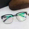 Neueste hochwertige Augenbrauen-Business-Brille, Unisex-Sonnenbrille, Rahmen 5820140, importierter Plankenmetallrand für Rezeptur, OEM-Outl8424164