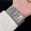 Edição Octo Finissimo Tourbillon Caixa de aço de titânio 103016 102138 Mostrador cinza Relógio automático masculino com pulseira de aço Relógios esportivos P187U