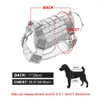 Military Tactical Dog Harness K9 Working Dog Vest Nylon Bungee Leash Lead Training Running For Medium Large Dogs German Shepherd Q2313