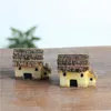 3 cm mignon résine artisanat maison fée jardin miniatures gnome Micro paysage décor bonsaï pour la décoration intérieure DHL