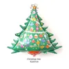 2020 ديكورات عيد الميلاد عيد ميلاد عيد ميلاد بالون العلم لافتة عيد الميلاد شجرة سانتا سنمان البالون مجموعات احتفالية ديكور المنزل