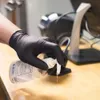 100pcの使い捨て可能なニトリル手袋タトゥーラテックス防塵および耐久掃除メンテナンスツール手袋