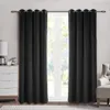 Modern massief fluwelen black -out gordijnen voor woonkamer slaapkamer Slaapkamer zachte comfortabele ramen gordijn Custom Size gewone deur new29838888