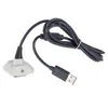 DC 5 V USB Play Pil Hızlı Şarj Şarj Kablosu Kablo Kordon Kurşun Kiti Microsoft Xbox 360 Kablosuz Oyun Kontrol Console 30
