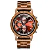 Top montre-bracelet en bois mâle Relogio Masculino montres hommes 2019 bois montre Sport horloge numérique hommes montres