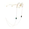 Altri accessori moda Boho geometrico fatto a mano da donna goccia d'acqua conchiglia di abalone occhiali da sole catena occhiali da lettura cordino da collo appeso stra