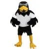 Nuovo costume della mascotte del falco blu su misura Personaggio dei cartoni animati Eagle Bird Mascotte Mascota Outfit Suit Fancy Dress Suit